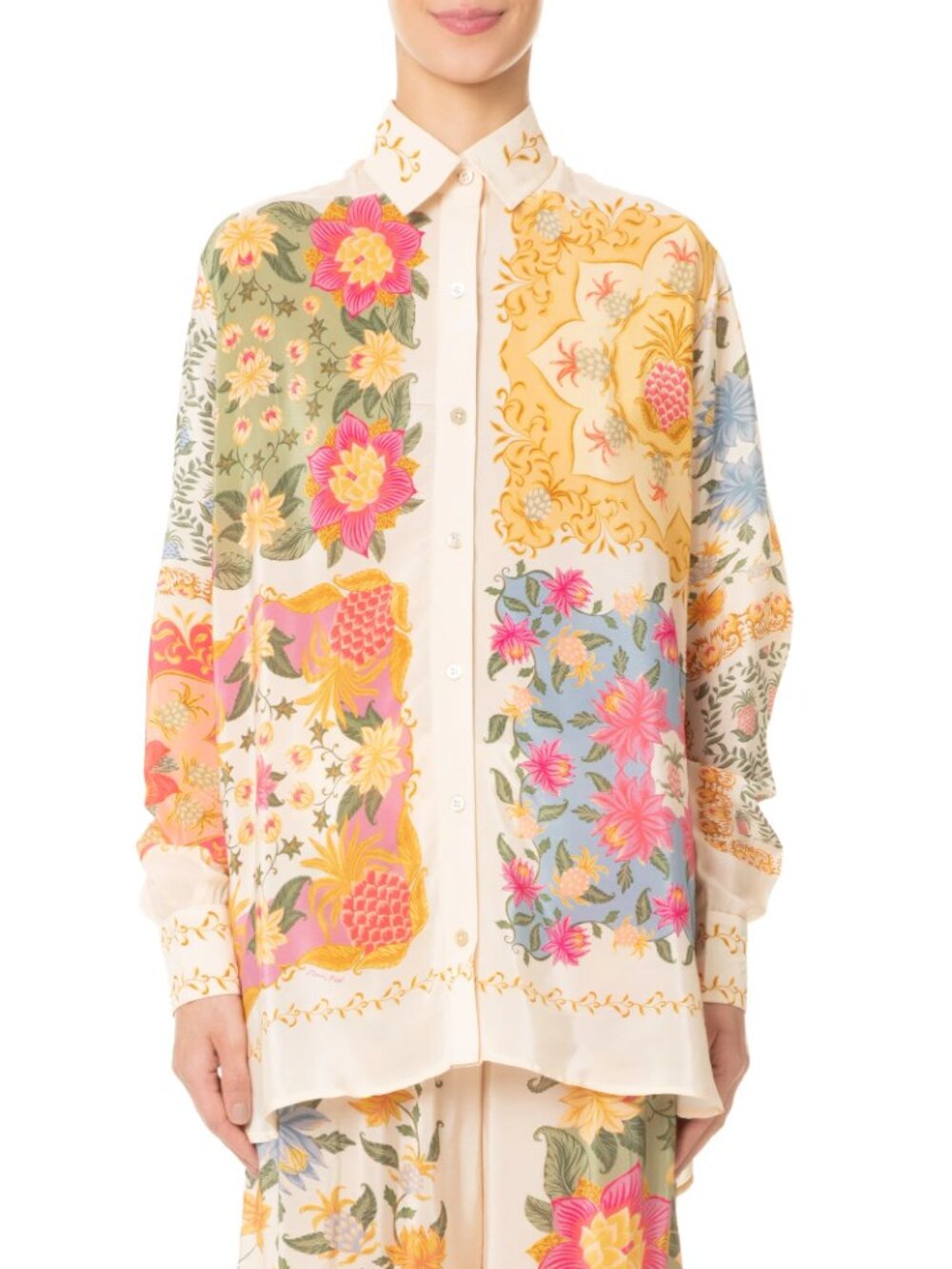 NWT FARM RIO BLOUSE SHIRT  SIZE SMALL PK6234 5/0 JC - Picture 2 of 6